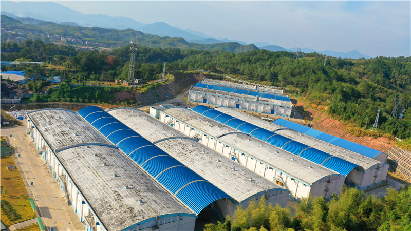 福建南平糧庫無梁拱形屋頂工程